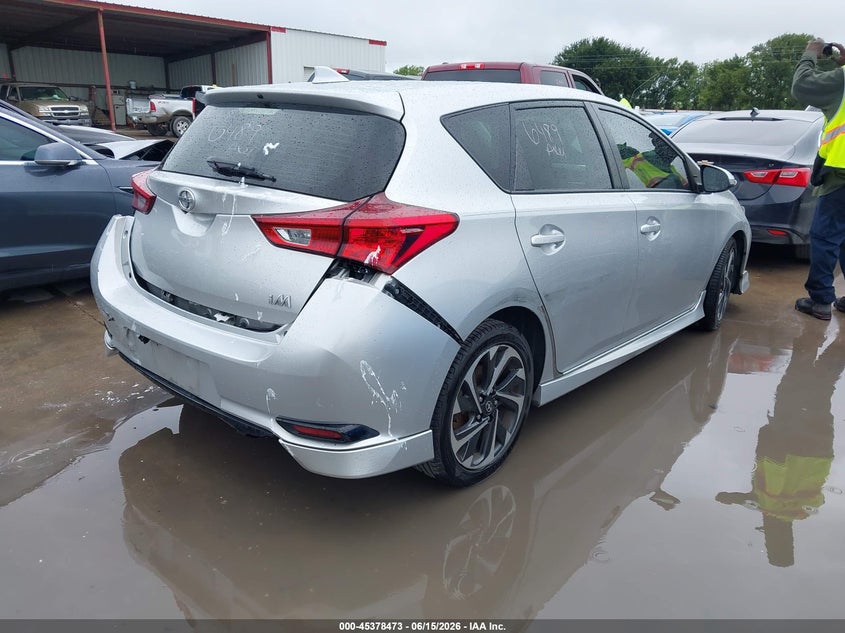 Vin: jtnkarje7gj506557, lot: 45876459, scion im 20164
