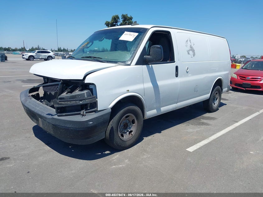 Vin: 1gcwgafp7j1182159, lot: 45876460, chevrolet express 2500 work van 20182