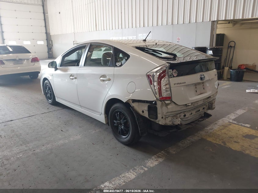 2013 TOYOTA PRIUS HATCHBACK 1.8L I-4 DOHC, VVT, 98HP