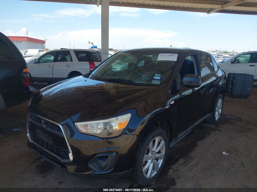 2014 Mitsubishi Outlander, Front End, IAAI, VIN 4A4AP3AUXEE029110 — photo 2