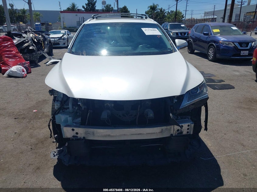 2016 LEXUS RX SPORT UTILITY VEHICLE 3.5L V-6 DOHC, VVT, 295HP
