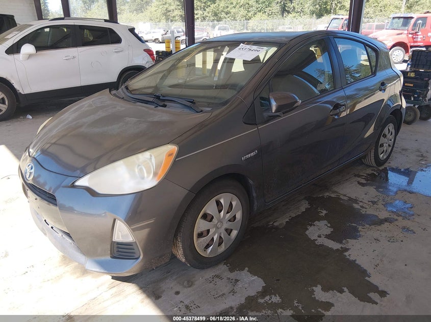 2012 Toyota Prius C Two JTDKDTB31C1022982 photo 1