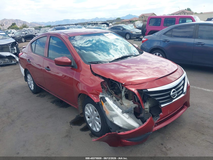 2016 Nissan Versa 1.6 S+ VIN: 3N1CN7AP5GL893303 Lot: 45378509