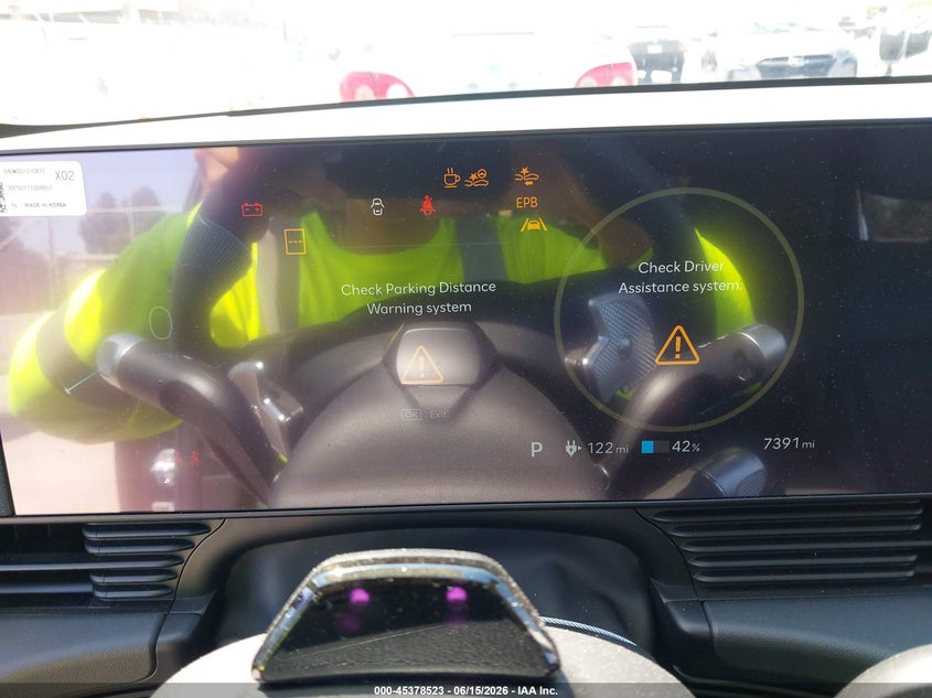2025 Hyundai Ioniq 5 Sel VIN: 7YAKN4DA7SY019744 Lot: 45378523