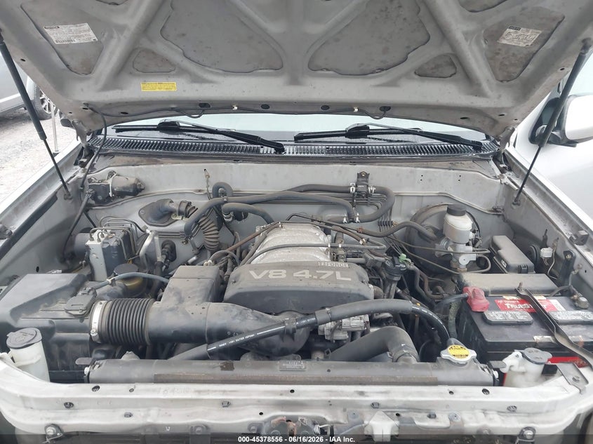 2002 Toyota Sequoia Limited V8 VIN: 5TDZT38A42S116301 Lot: 45378556