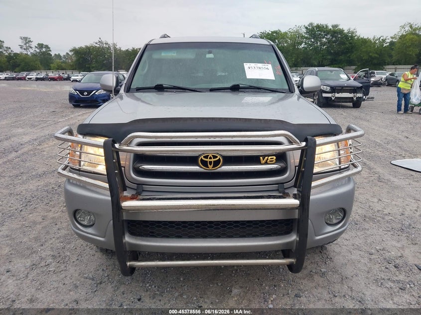 2002 Toyota Sequoia Limited V8 VIN: 5TDZT38A42S116301 Lot: 45378556