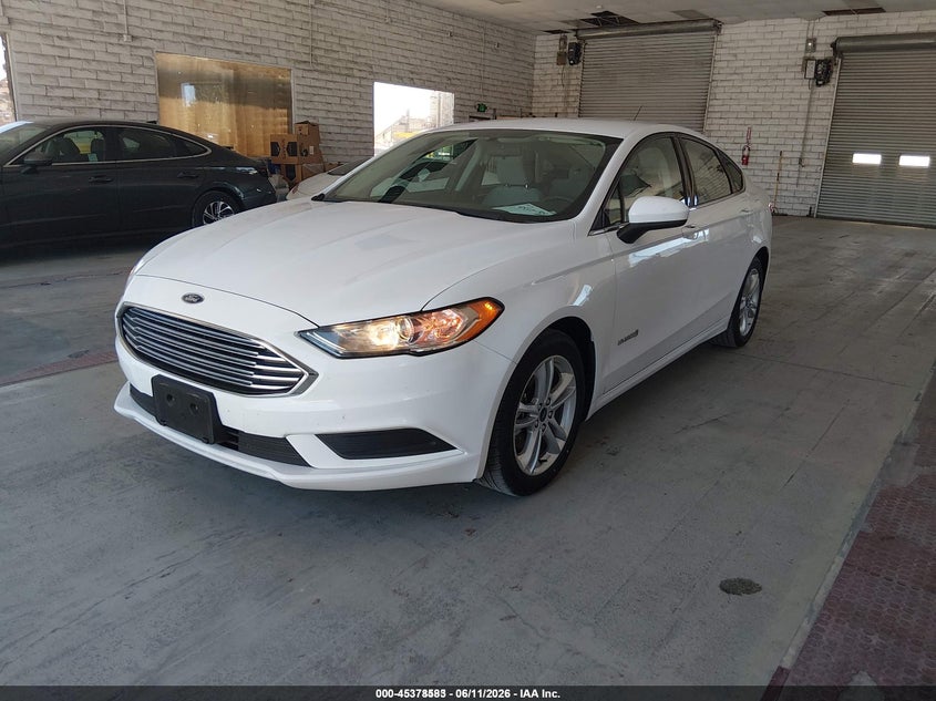 2018 FORD FUSION HYBRID auction photo 2