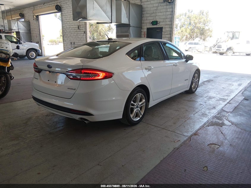 2018 FORD FUSION HYBRID auction photo 4