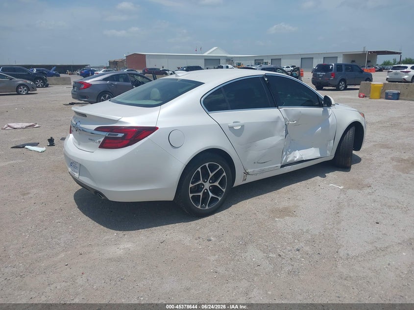 Vin: 2g4gl5ex9h9115752, lot: 45876630, buick regal turbo sport touring 20174
