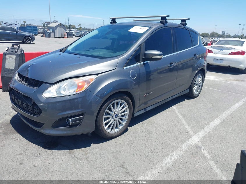Vin: 1fadp5cuxdl522637, lot: 45876644, ford c-max energi sel 20132