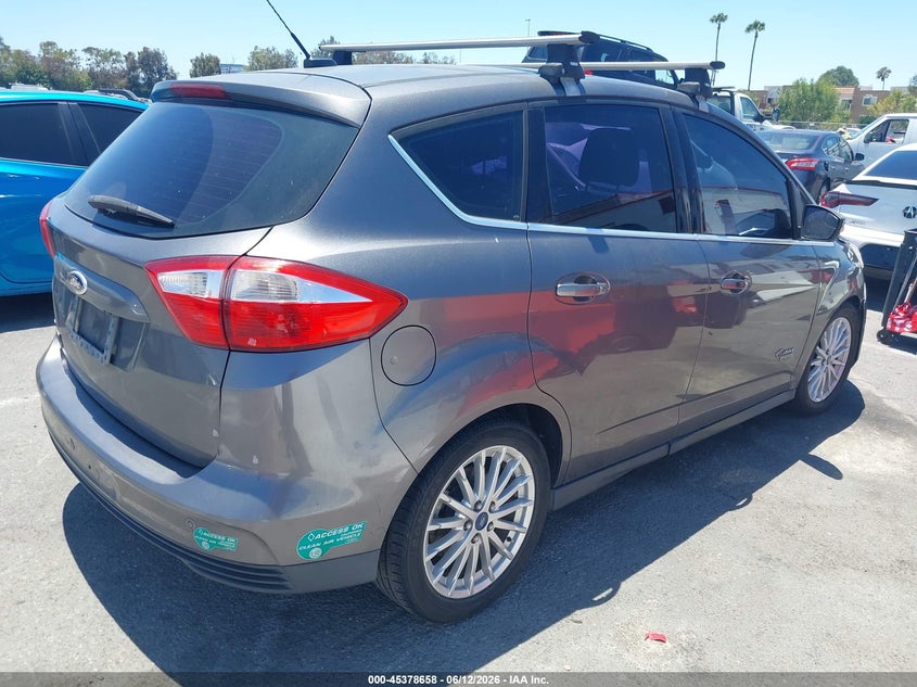 Vin: 1fadp5cuxdl522637, lot: 45876644, ford c-max energi sel 20134