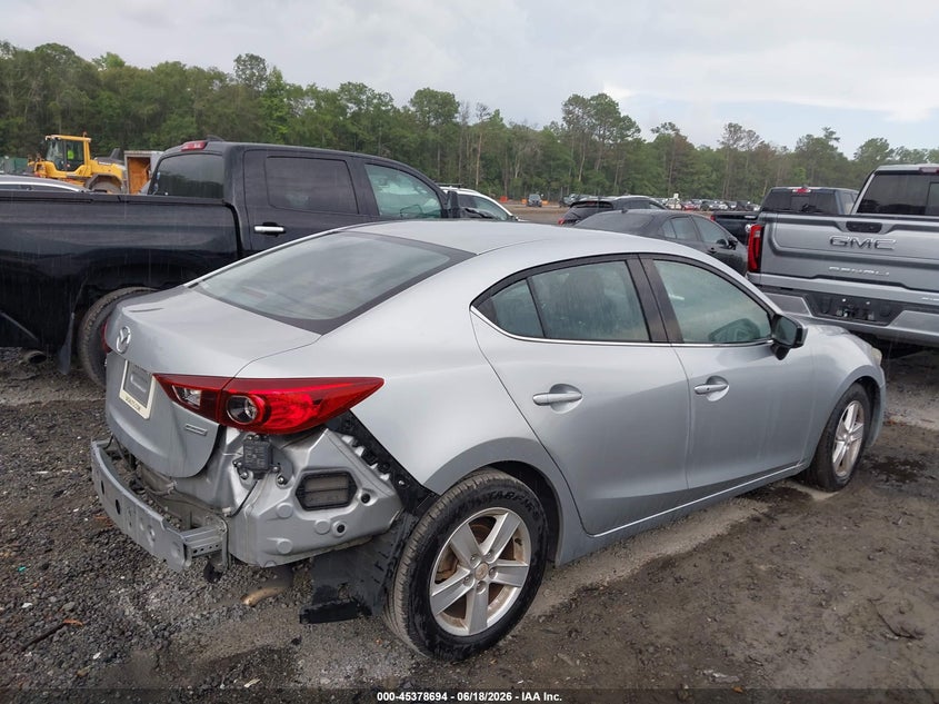 Vin: jm1bn1v78h1127543, lot: 45876680, mazda mazda3 touring 20174