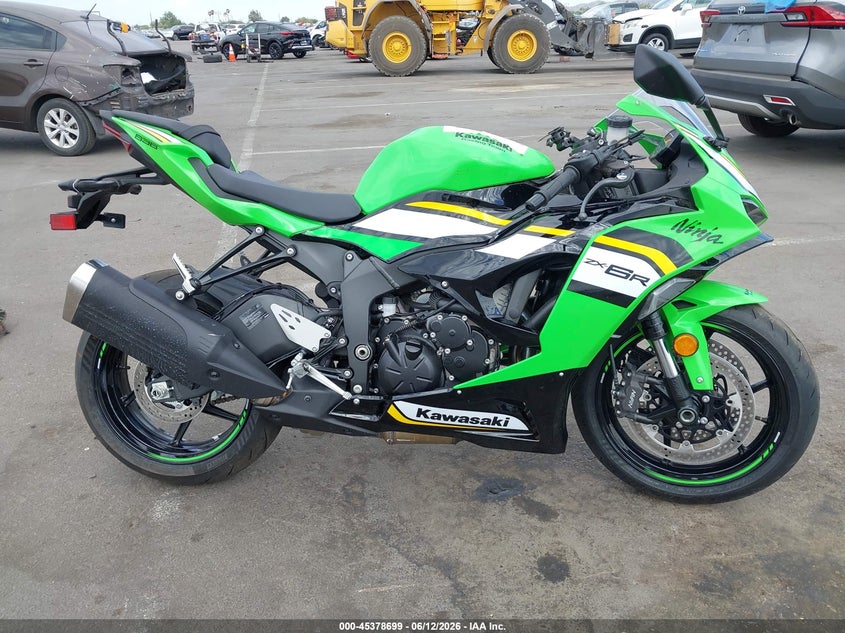 2025 Kawasaki Zx636 K VIN: JKBZXJK12SA009171 Lot: 45378699