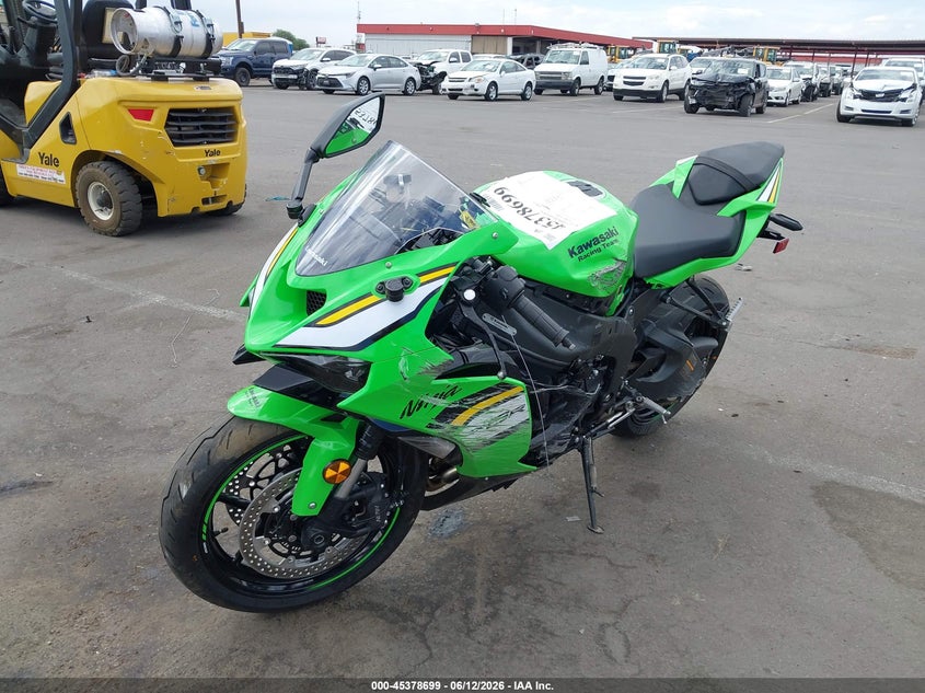2025 KAWASAKI ZX636 auction photo 2