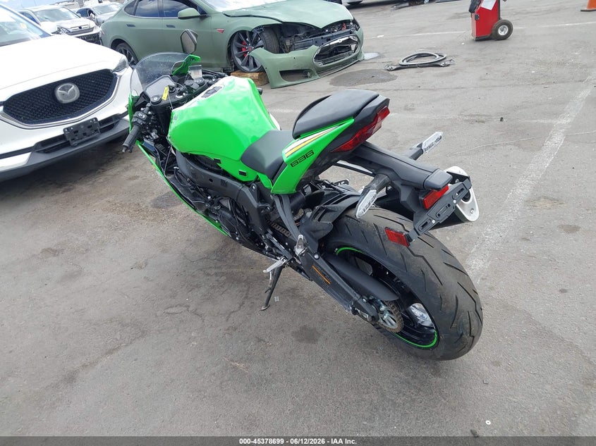 2025 KAWASAKI ZX636 auction photo 3