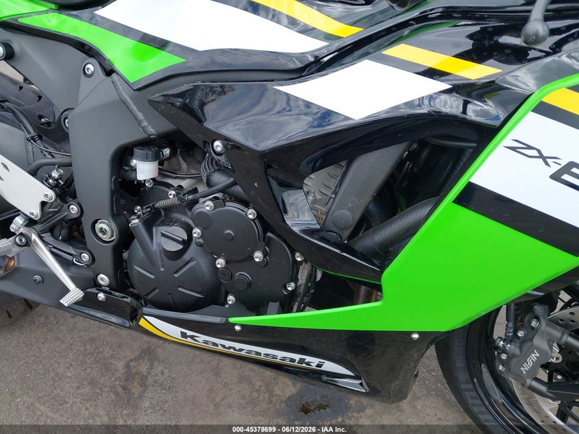 2025 KAWASAKI ZX636 auction photo 8