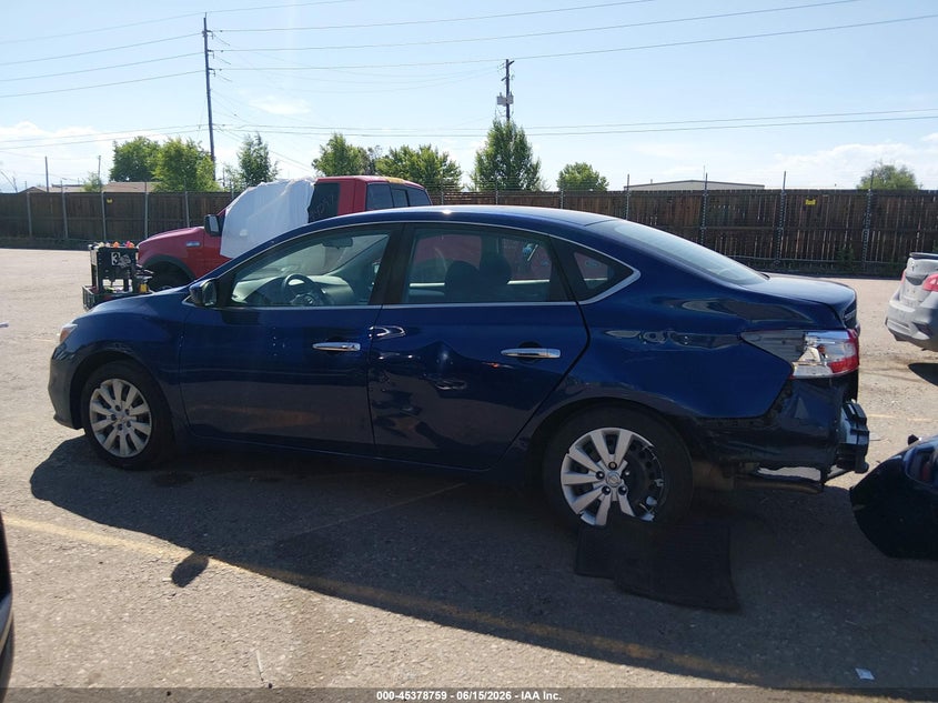 2019 Nissan Sentra S VIN: 3N1AB7AP3KY384449 Lot: 45378759