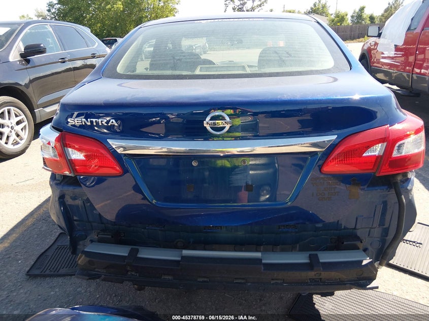 2019 Nissan Sentra S VIN: 3N1AB7AP3KY384449 Lot: 45378759