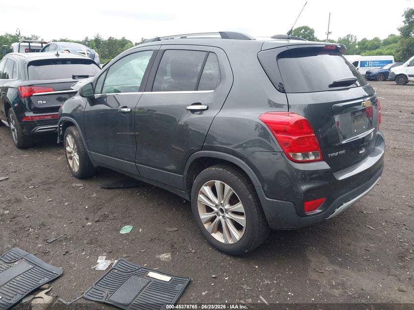Vin: 3gncjrsbxhl254219, lot: 45876751, chevrolet trax premier 20173