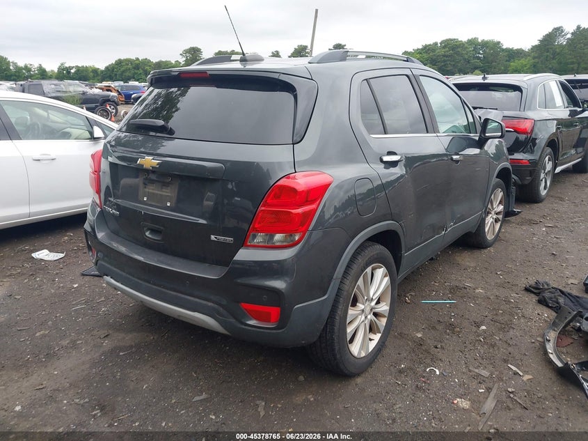 Vin: 3gncjrsbxhl254219, lot: 45876751, chevrolet trax premier 20174