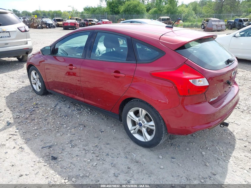 2014 FORD FOCUS HATCHBACK 2.0L I-4 DI, DOHC, VVT, 160HP