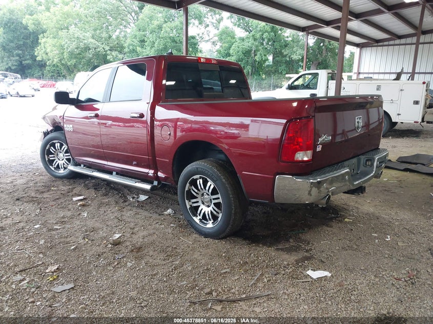 Vin: 1c6rr6lt3hs806234, lot: 45876837, ram 1500 big horn  4x2 5'7 box 20173