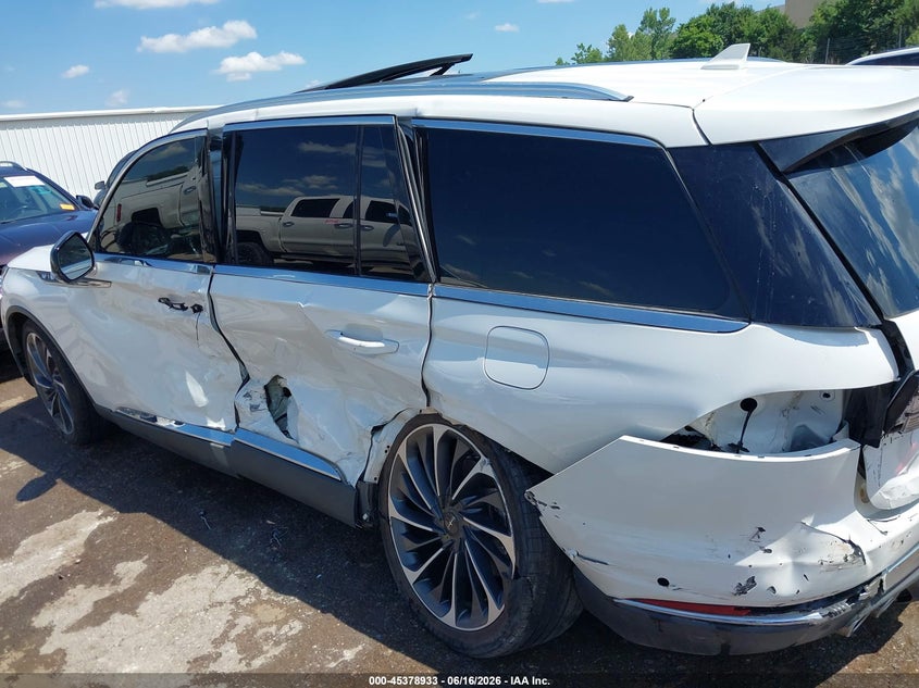 2022 Lincoln Aviator Reserve VIN: 5LM5J7XC5NGL12043 Lot: 45378933