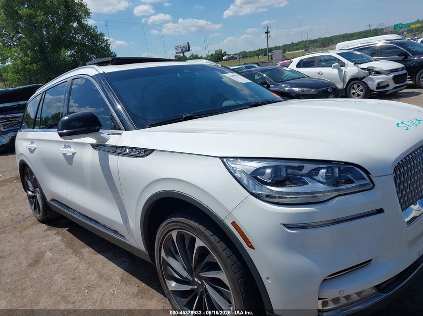 2022 Lincoln Aviator Reserve VIN: 5LM5J7XC5NGL12043 Lot: 45378933
