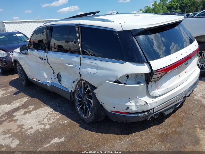 Vin: 5lm5j7xc5ngl12043, lot: 45876919, lincoln aviator reserve 20223