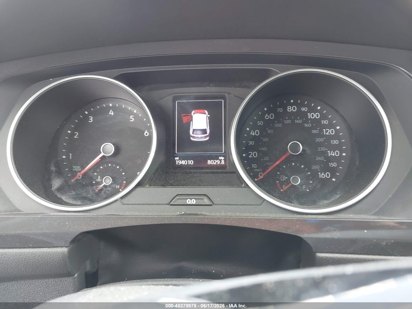 2020 Volkswagen Tiguan 2.0T S VIN: 3VV1B7AXXLM101956 Lot: 45378978