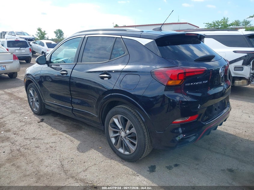 Vin: kl4mmbs20mb081649, lot: 45877129, buick encore gx fwd preferred 20213