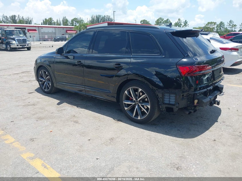 Vin: wa1vwbf7xpd020273, lot: 45877253, audi sq7 prestige tfsi quattro tiptronic 20233
