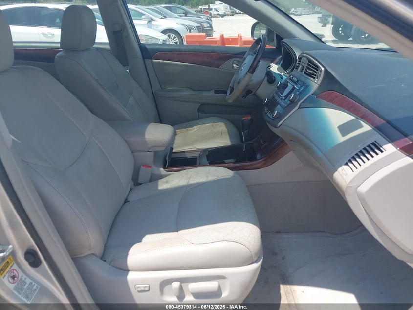 2011 TOYOTA AVALON SEDAN 3.5L V-6 DOHC, VVT, 268HP