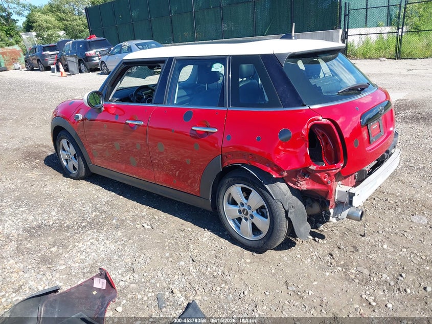 Vin: wmwxu1c53g2d09329, lot: 45877351, mini hardtop cooper 20163