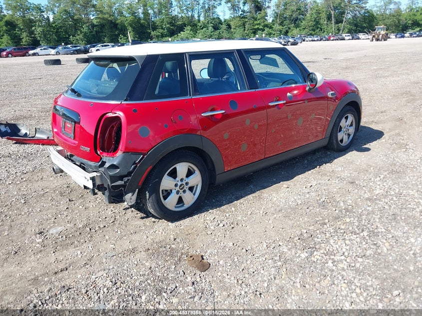 Vin: wmwxu1c53g2d09329, lot: 45877351, mini hardtop cooper 20164
