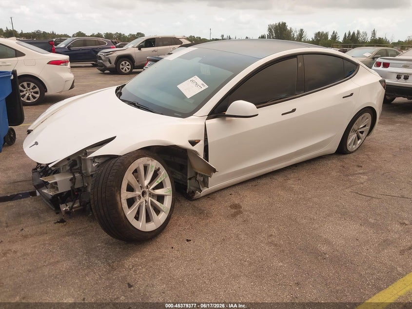 2021 Tesla Model 3 Standard Range Plus Rear-Wheel Drive 5YJ3E1EA3MF850346 photo 1