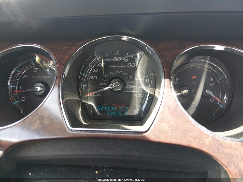 2012 FORD TAURUS auction photo 7