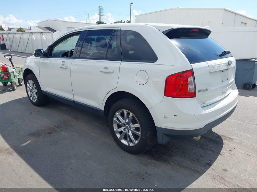 Vin: 2fmdk3jc9cba02964, lot: 45877388, ford edge sel 20123