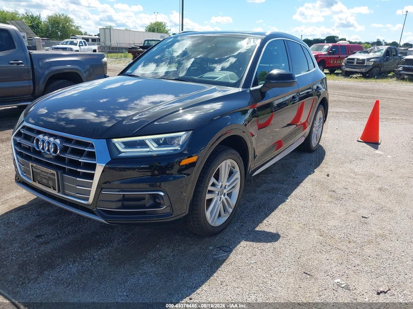 Vin: wa1cnafy2j2055308, lot: 45877441, audi q5 2.0t premium 20182