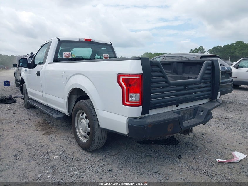 Vin: 1ftmf1c84gkd83401, lot: 45877492, ford f-150 xl 20163