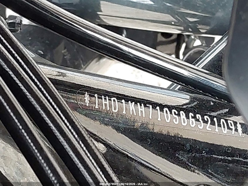 2025 Harley-Davidson Fltrx VIN: 1HD1KH710SB632109 Lot: 45379501