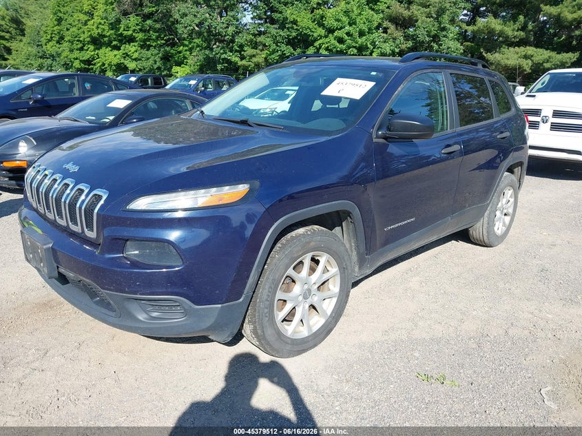 2016 Jeep Cherokee Sport 1C4PJMABXGW193431 photo 1