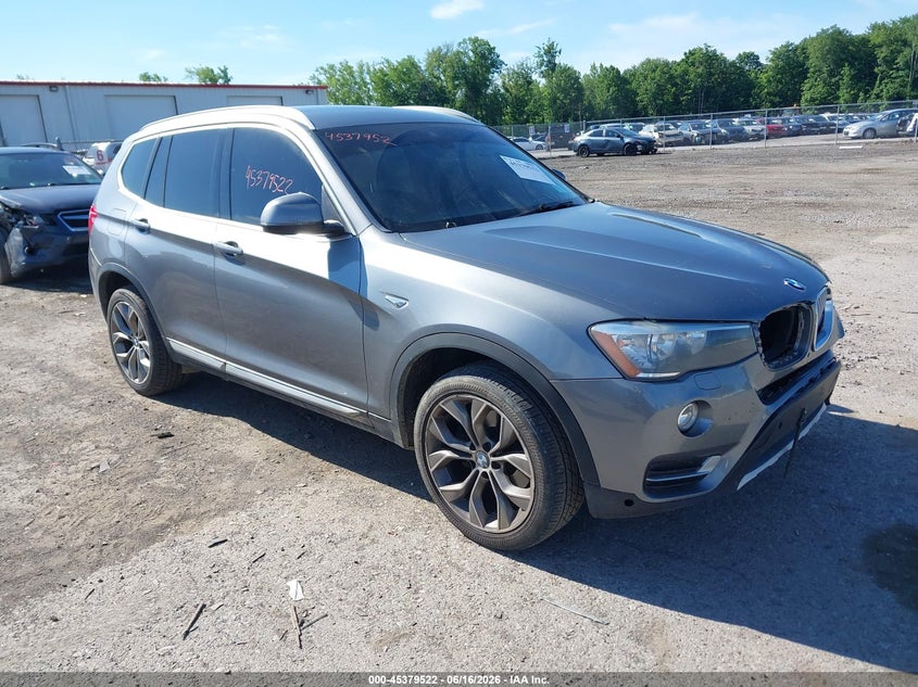 Vin: 5uxwx9c53h0d96200, lot: 45877517, bmw x3 xdrive28i 2017 img_1