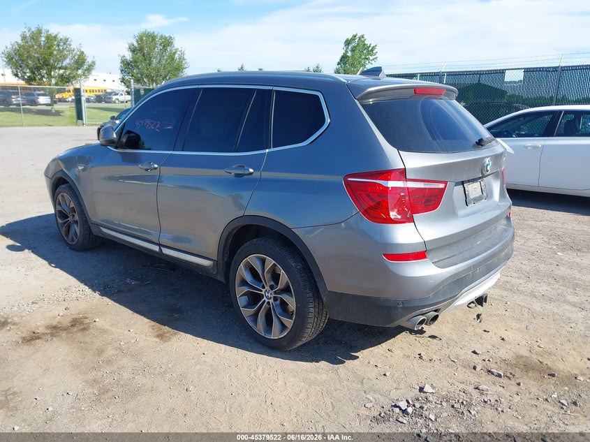 Vin: 5uxwx9c53h0d96200, lot: 45877517, bmw x3 xdrive28i 20173