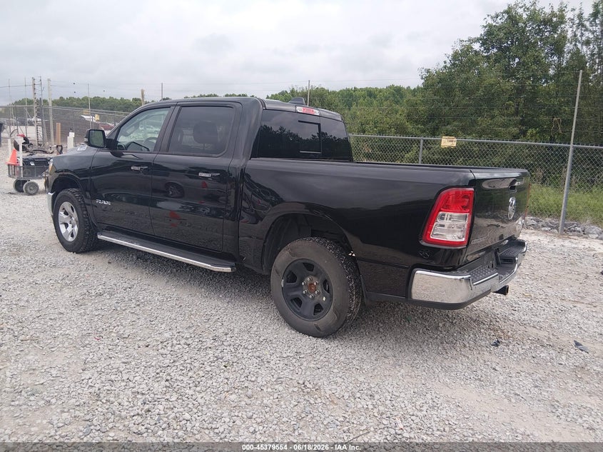 Vin: 1c6rrffg8ln128389, lot: 45877549, ram 1500 big horn  4x4 5'7 box 20203