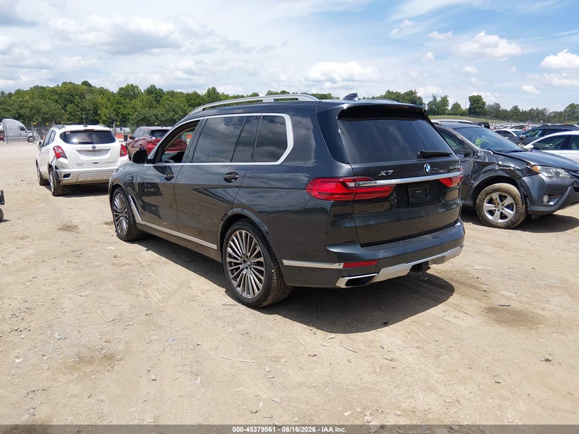 Vin: 5uxcw2c09m9h37025, lot: 45877556, bmw x7 xdrive40i 20213