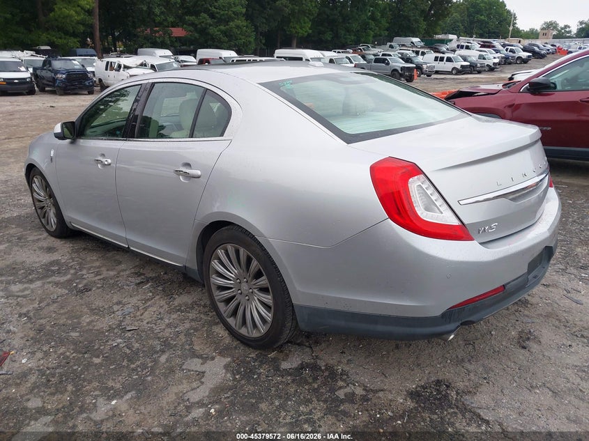 2016 LINCOLN MKS SEDAN 3.7L V-6 DOHC, VVT, 305HP