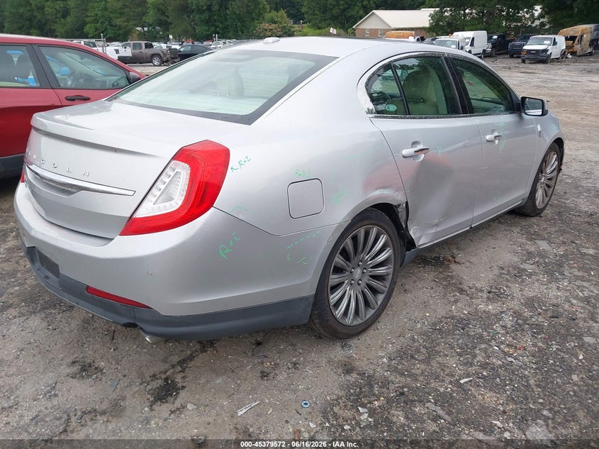 2016 LINCOLN MKS SEDAN 3.7L V-6 DOHC, VVT, 305HP
