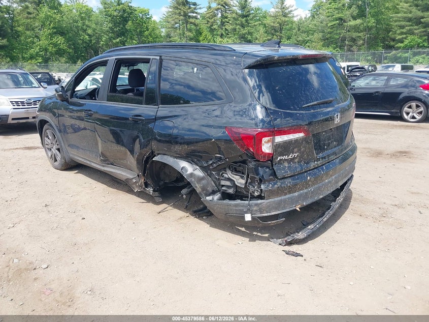 2022 HONDA PILOT SPORT UTILITY VEHICLE 3.5L V-6 DI, VVT, 280HP