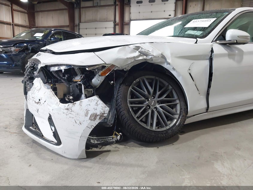 2019 Genesis G70 2.0T Advanced VIN: KMTG44LA6KU042605 Lot: 45379593
